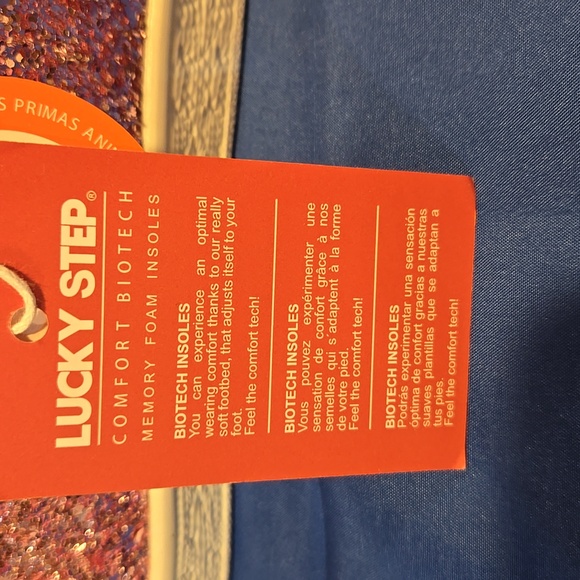 Ladies sparkle pink tennis shoes - Picture 5 of 5